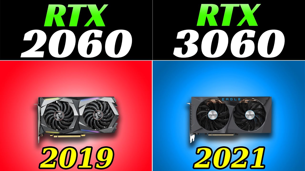 RTX 2060 vs. RTX 3060 | 1080p and 1440p Gaming Benchmarks - YouTube