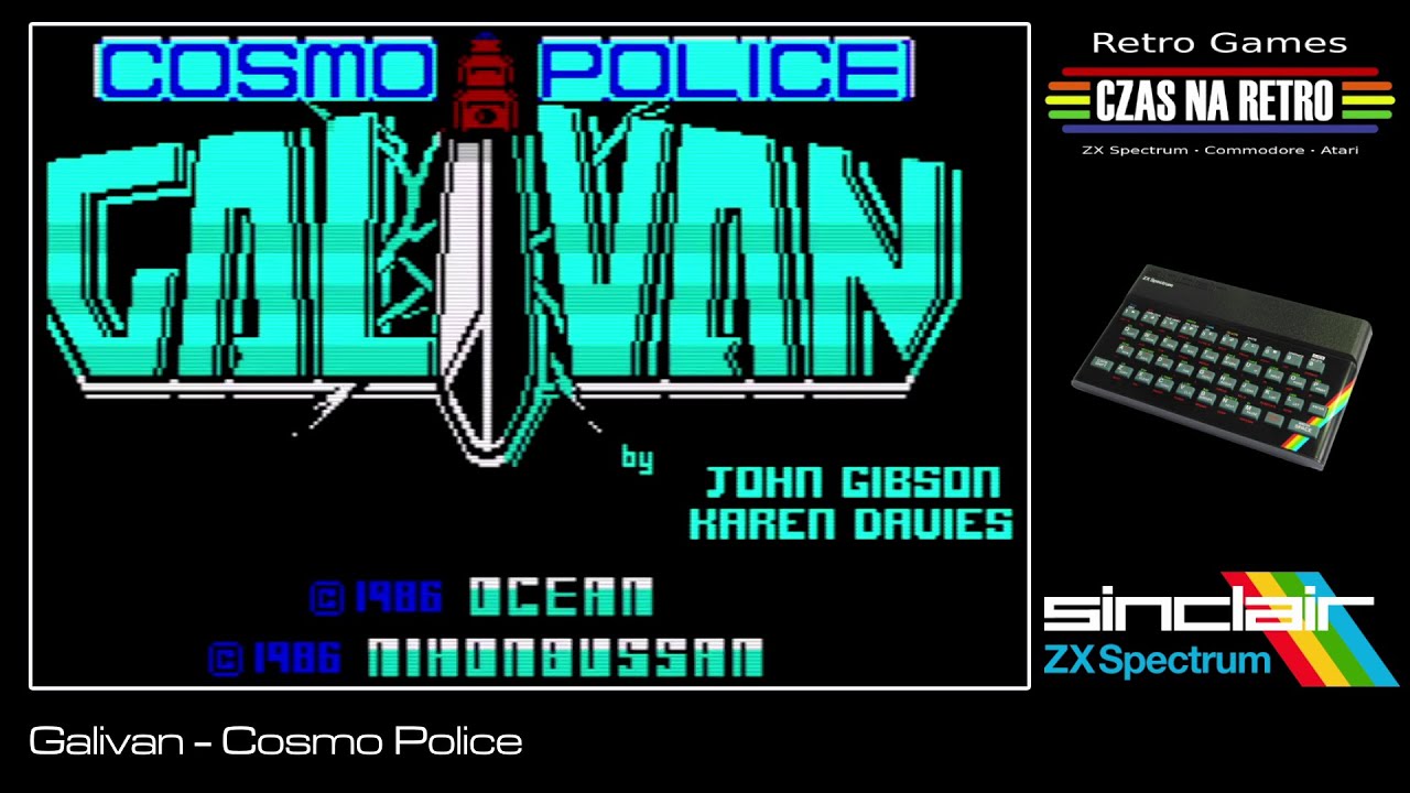 Galivan - Cosmo Police (1986) - ZX Spectrum - YouTube