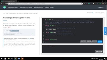CSX Challenge Invoking Functions