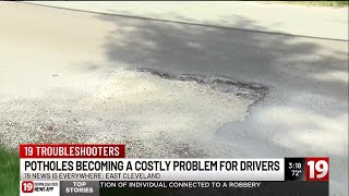 East Cleveland residents call for help with dangerous potholes on Shaw Avenue