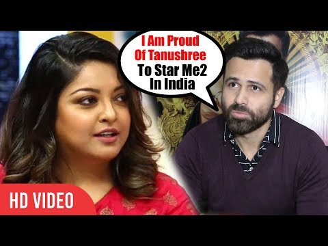 Emraan Hashmi REACTION On Me2 Moment | Proud Of Tanushree Dutta