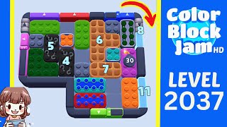 Color Block Jam Level 1137 (2037) Solution Walkthrough screenshot 5