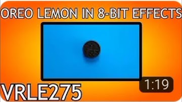 Oreo Lemon In 8 Bit Effects