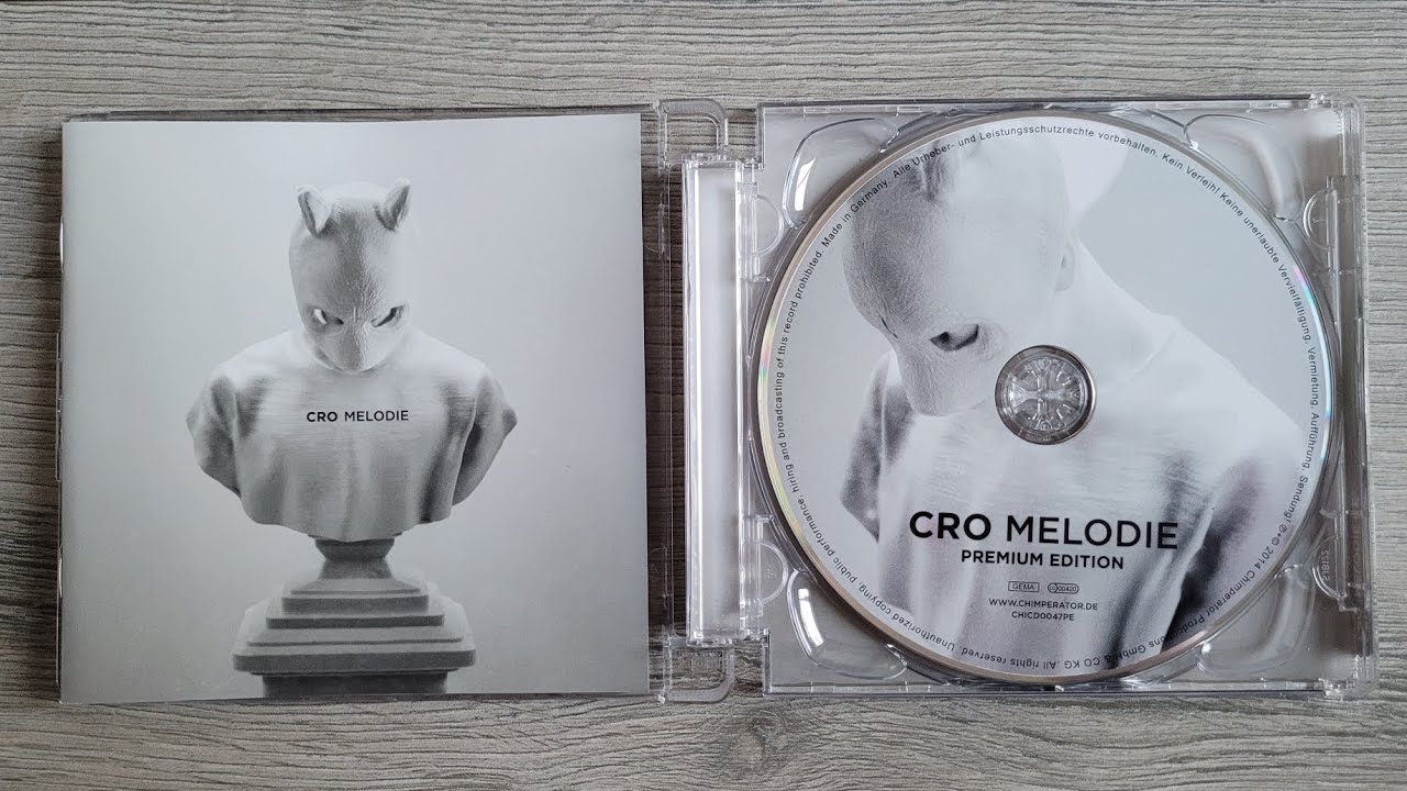 CRO - MELODIE Premium Edition Album (2014) 2CD UNBOXING / Präsentation Video 