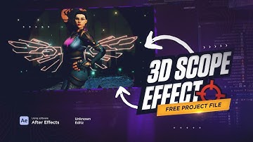 3D SCOPE EFFECT For Valorant Montage | Free Project File | New Effect For Montage | After Effect