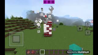 Minecraft chicken tnt explode reversed