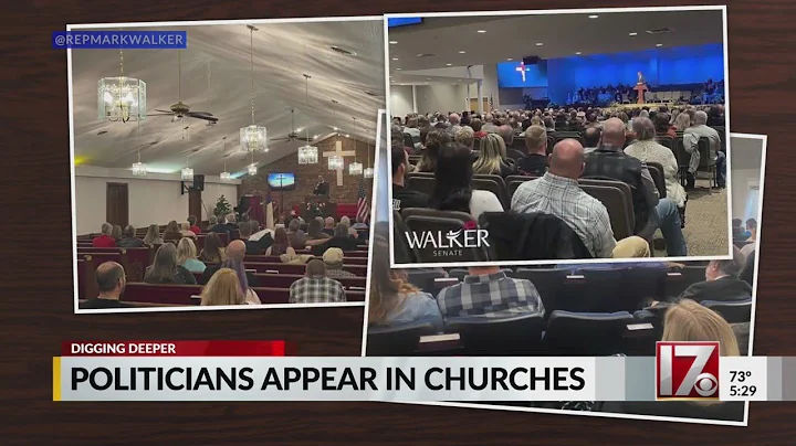 US Senate candidate Mark Walkers church appearance...