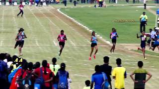 100m Girl's U14  Final - State Level Schools RDS Athletics Neyveli 2018-19