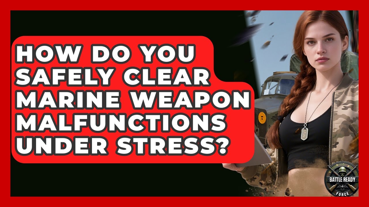 How Do You Safely Clear Marine Weapon Malfunctions Under Stress? - Battle Ready Force