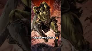 Skaar MCU vs Skaar comics #shorts Skaar MCU vs Skaar comics #shorts