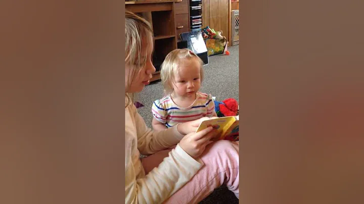 Katy opens Grandpa's gift!