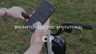 Brompton Electric App Tutorial screenshot 4