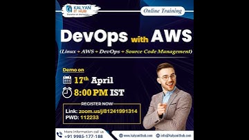 DevOps with AWS - New Batch | Kalyan IT Hub
