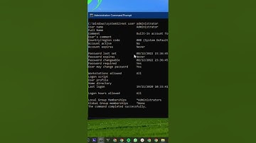 Changing Windows Password using CMD Without Knowing initial Password