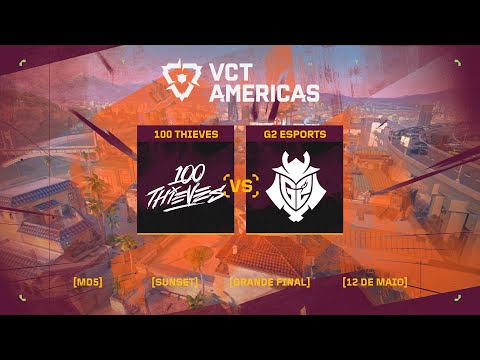 100 Thieves x G2 Esports (Mapa 3: Sunset) | VCT Americas