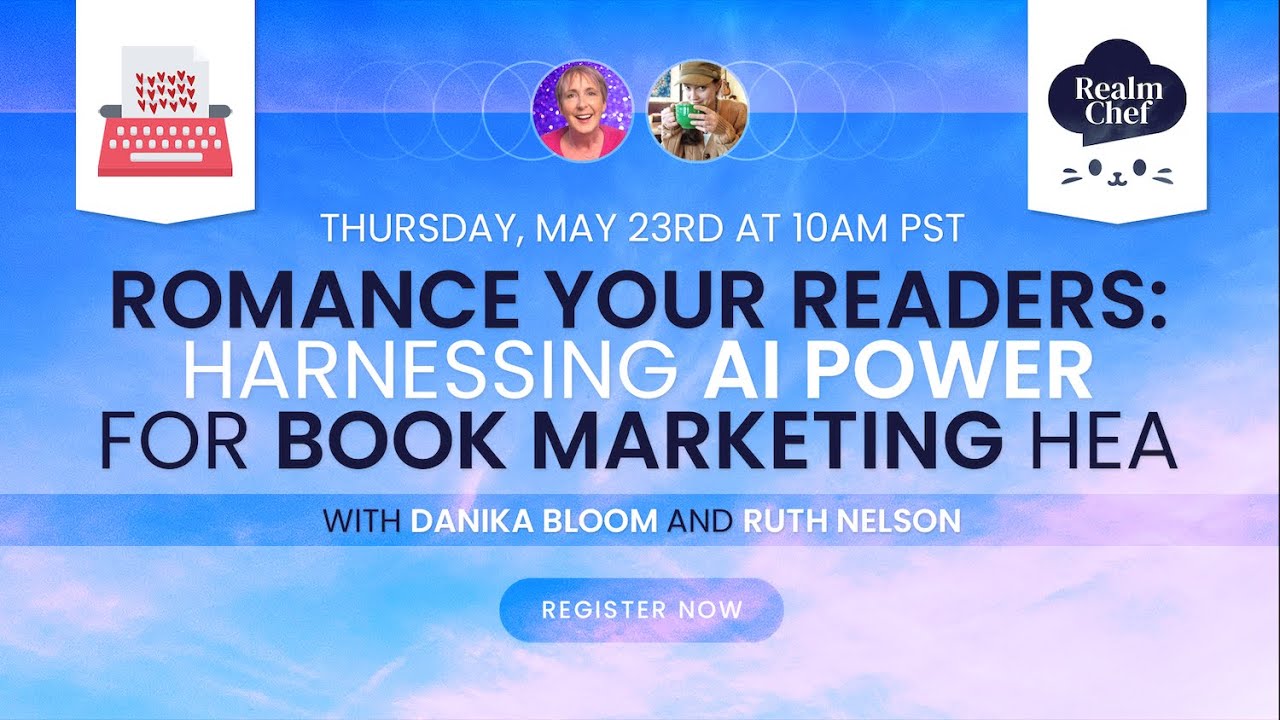 Book marketing made easy with AI and Realm Chef - YouTube