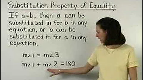 Substitution Property of Equality - MathHelp.com - Math Help