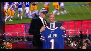 Bills Select QB Josh Allen With 7th Overall Pick | 2018 NFL Draft | Apr 26, 2018