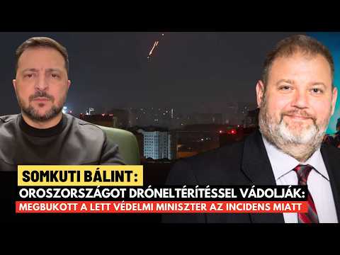 Rendkívüli riadó: eltérítettek egy drónt, belebukott a védelmi miniszter - Somkuti Bálint
