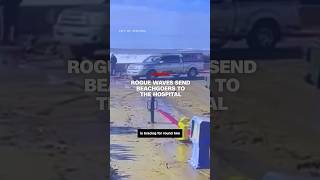 Rogue waves send beachgoers to the hospital #cnn #news #california #waves #californiawaves