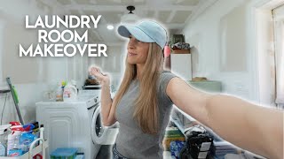 Introducing my next room makeover project... 🧺🫧