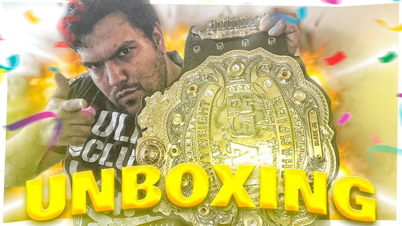 Unboxing: New Japan Pro Wrestling IWGP Heavyweight Championship V4 REPLICA - En Español