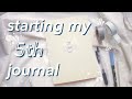 starting my 5th journal
