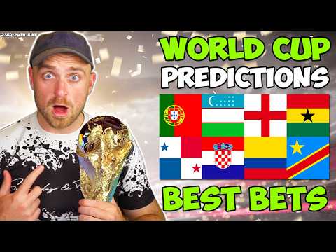 Panama vs Croatia, Colombia vs DR Congo, England vs Ghana & More | World Cup Predictions & Best Bets