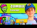 ces ABONNÉS de 11 ans me TUENT en concept MODE ZOMBIE sur Brawl Stars