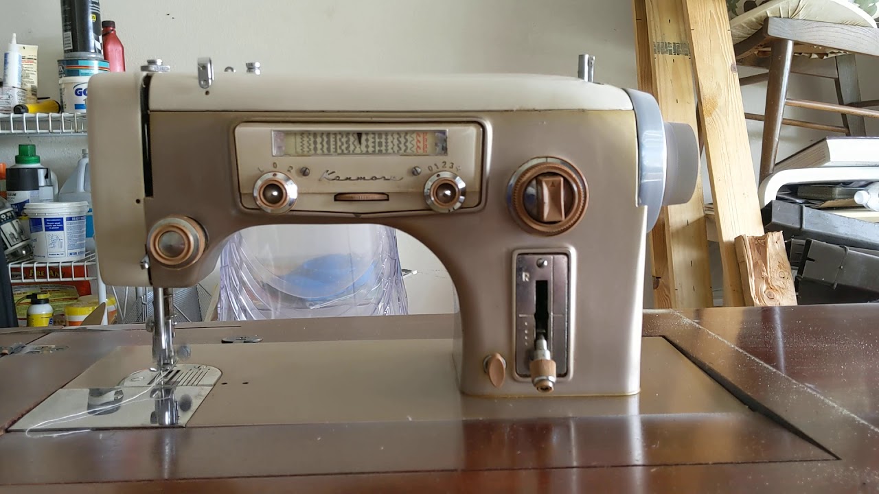 Lady Kenmore sewing machine YouTube