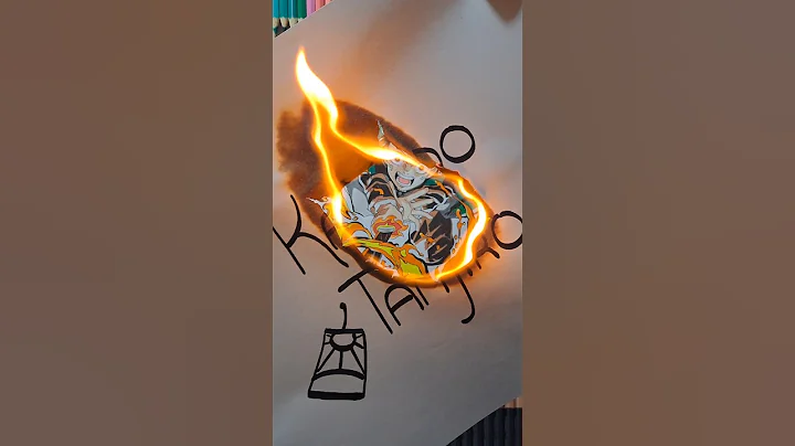 Draw Tanjiro🔥 - Kimetsu no Yaiba #tanjiro #kimetsunoyaiba #demonslayer #infinitycastle #drawing #art