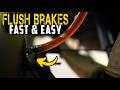 Bleed Your Brakes Solo and Fast! Mushy Car Brakes Fix