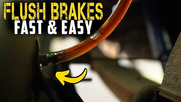 Complete Brake Flush and Bleed With No Help!