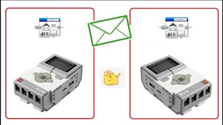 БЛЮТУЗ обмен сообщениями роботов EV3