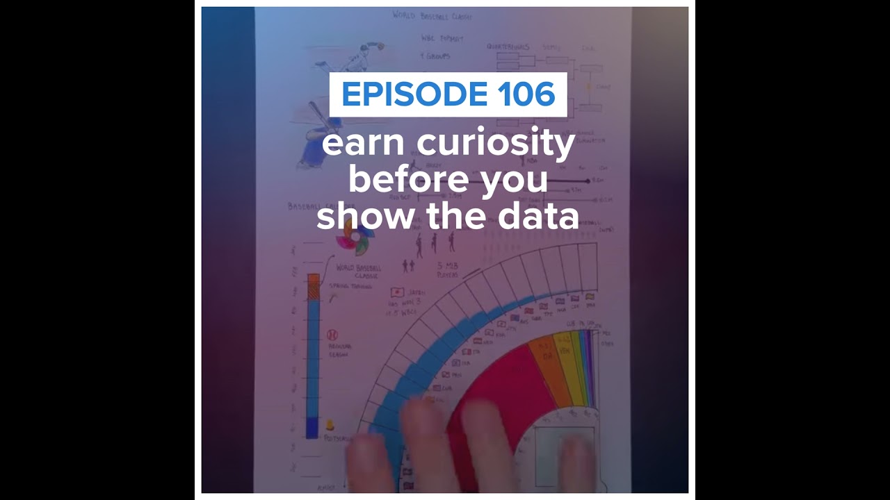 earn curiosity before you show the data