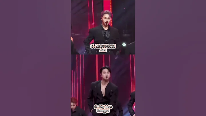 SEVENTEEN most biased member VS my bias #seventeen #shorts