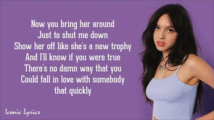 Olivia Rodrigo-Traitor  Lyrics)