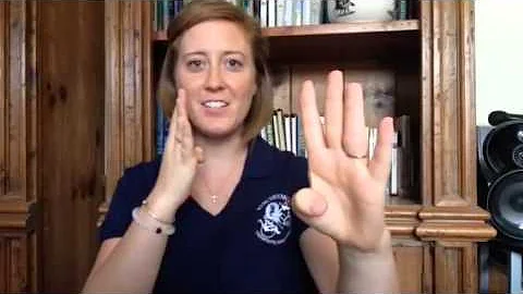 Team USA Christina Sign Language