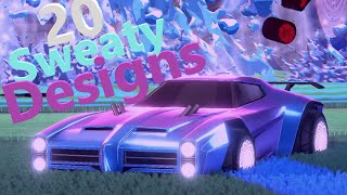 20 SWEATY Dominus Designs In Rocket League