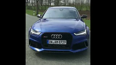 Audi Power - Audi RS6 Performance & Akrapovic Exhaust 💙😍