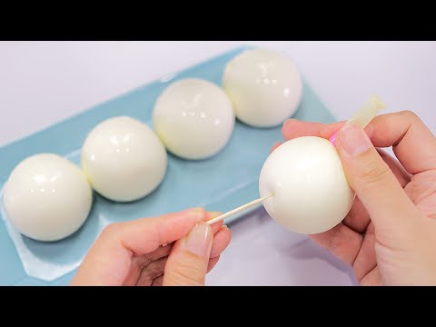 【ぷるぷる北海道ASMR】白いぷにぷに風船を割ったら…  White milk balloon Eating Sounds【咀嚼音】