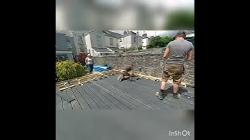 Composite Decking installation.