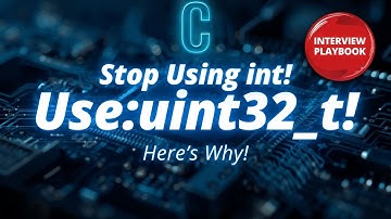 C Programming: Understanding uint32_t (Fixed-Width Integer Guide)