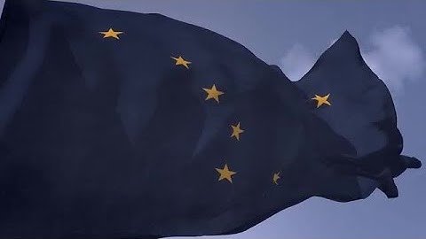 Alaska State Flag Stock Motion Graphics