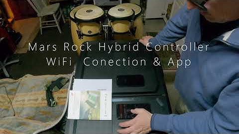 How to Connect Mars Rock Solar Hybrid Controller WiFi to Cell Phone  & App download