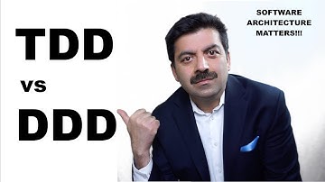 What is the difference between DDD and TDD | TDD Part 9 | Q & A