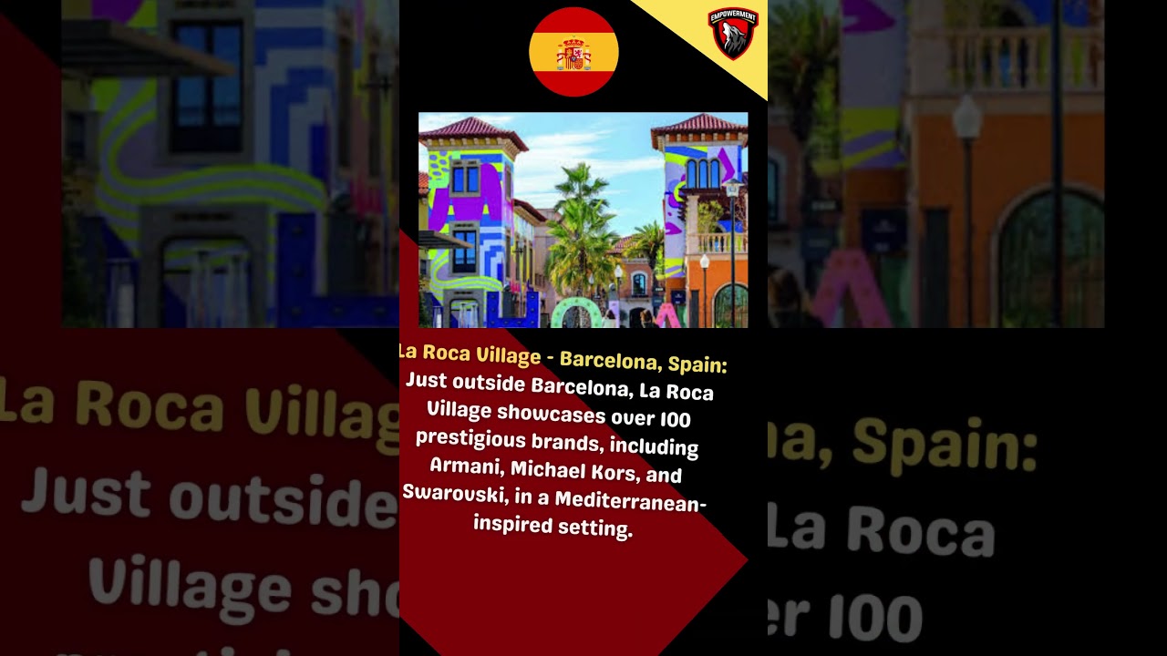 "Europe's Top 20 Outlet Shopping Destinations: Uncover the Best Deals!" 4