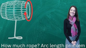 Trigonometry: Arc length word problem (rope being wound around a barrel/drum)