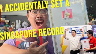 I ACCIDENTALLY SET A SINGAPORE RECORD & WON A NINTENDO SWITCH!