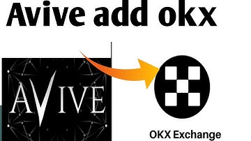 How to add avive coin in okx|How to add avive token in okx| avive add to okx|avive wallet add to okx